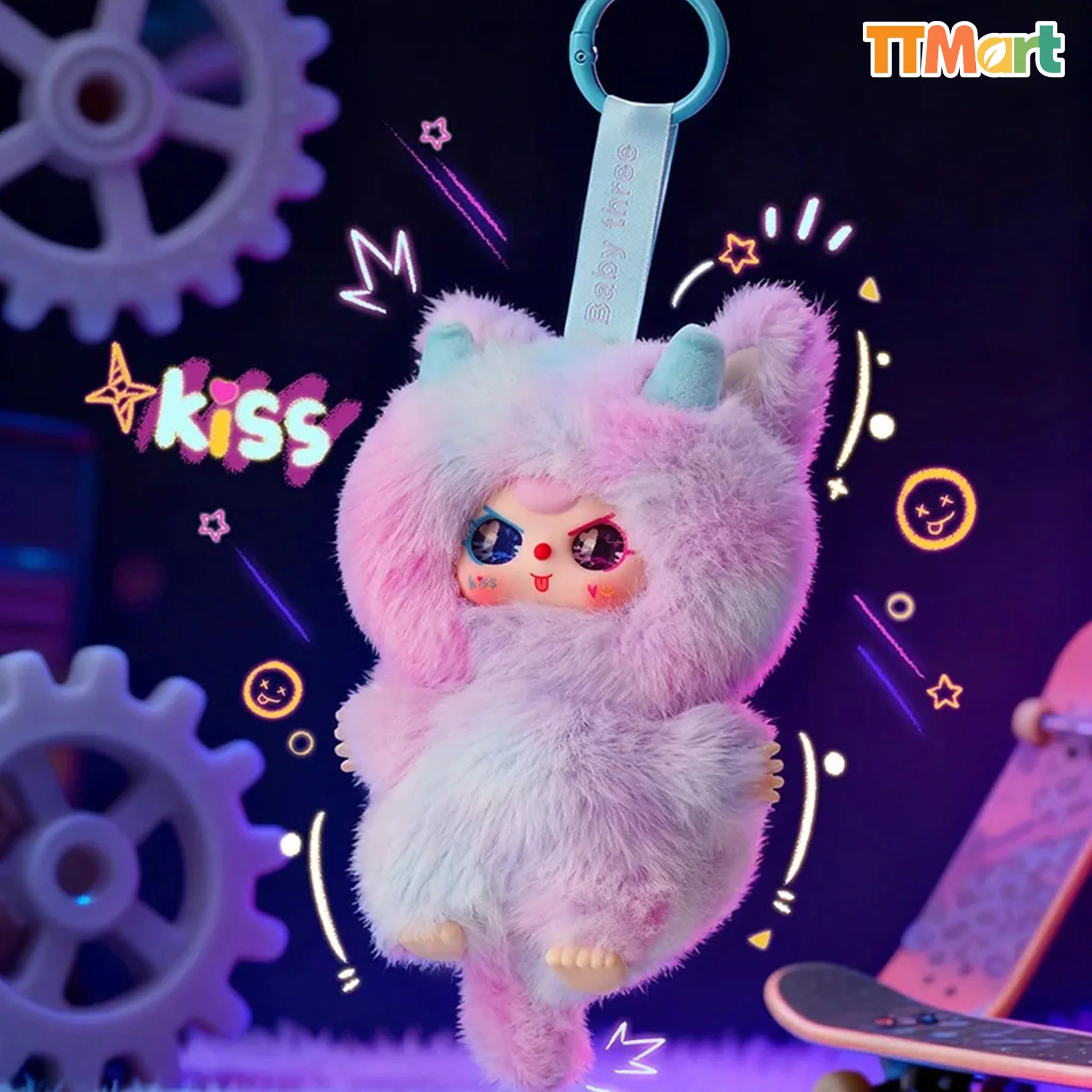 🔥🐉 Baby Three – Wa Long Long Plush Blind Box 🐉🔥